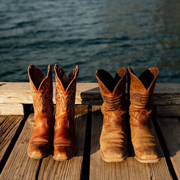 Ariat Women's Round Up Stockman Western Boots - Picture 10 of 10